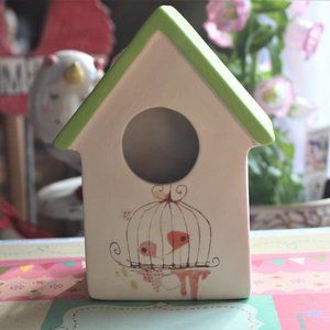 NEW Inspired Lollipop Bird Mini Birdhouse #3